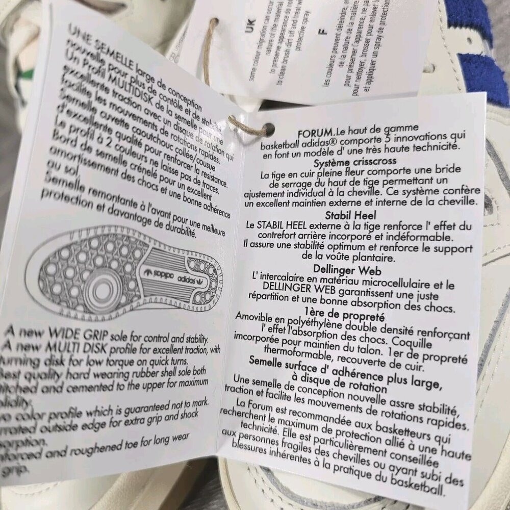 Adidas Bodega x Forum 84 High Icy Park Friends & Family - Men's Size 10.5 - Picture 10 of 16